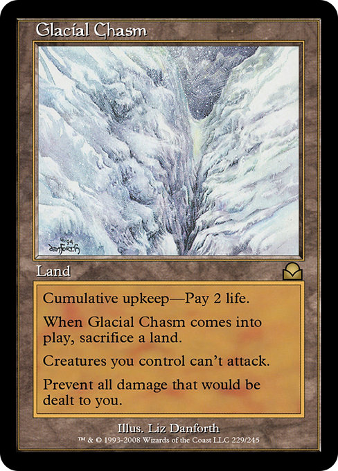 Me2 229 glacial chasm