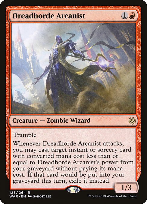 War 125 dreadhorde arcanist