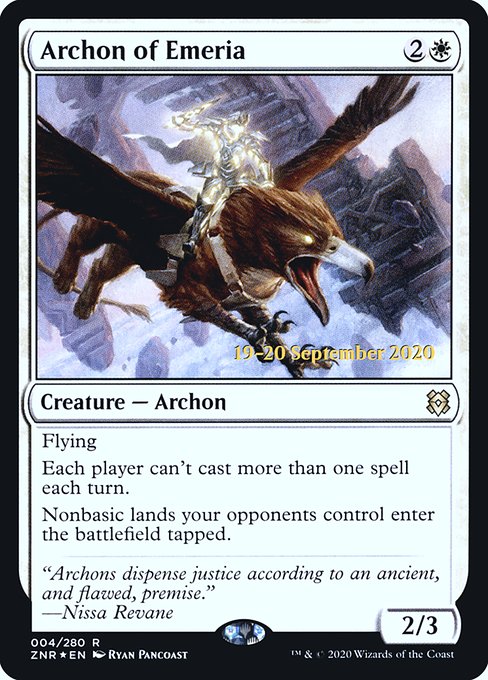 Pznr 4s archon of emeria