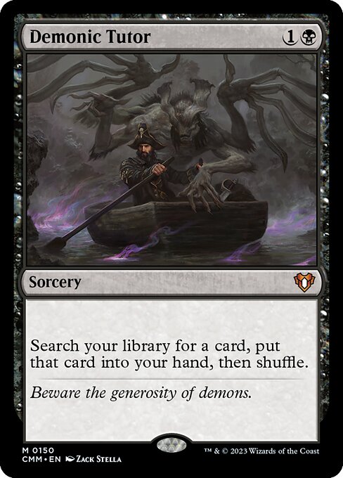 Cmm 150 demonic tutor